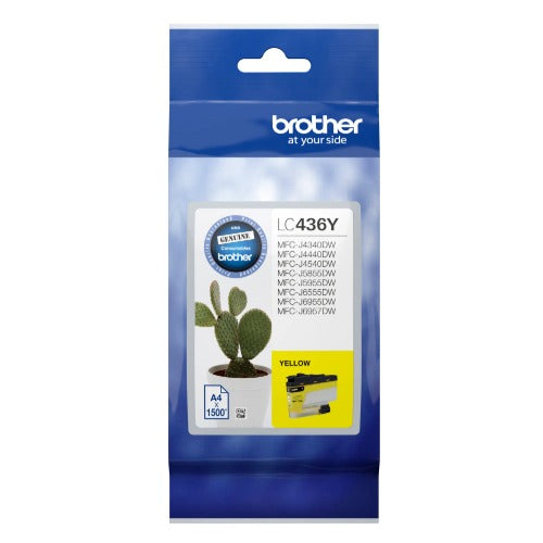 Brother LC436Y     *NEW*INKvestment Tank A3 Colour Inkjet Printer with up to two years of ink in-box - Image 2