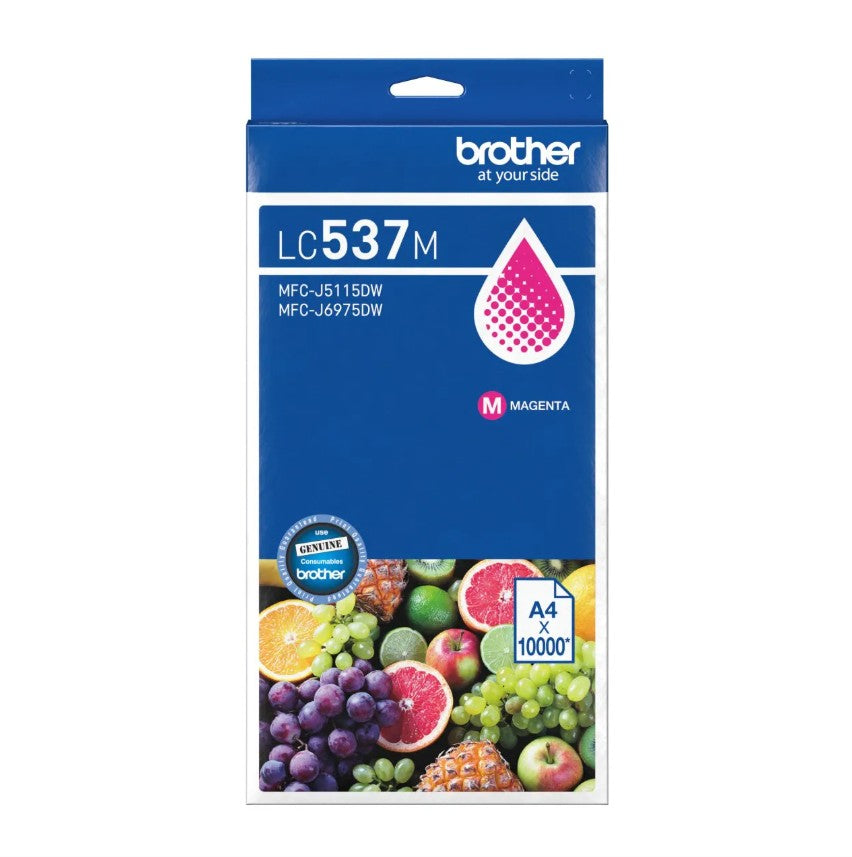 Brother *NEW* MAGENTA INK CARTRIDGE TO SUIT MFC-J6975DW -UP TO 10,000 PAGES - Image 1