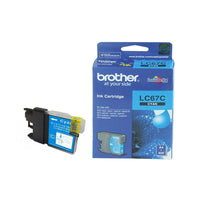 Brother LC-67C Cyan Ink Cartridge- to suit DCP-385C/395CN/585CW/6690CW/J715W, MFC-490CW/5490CN/5890CN/6490CW/6890CDW/790CW/795CW/990CW- up to 325 page - Image 4