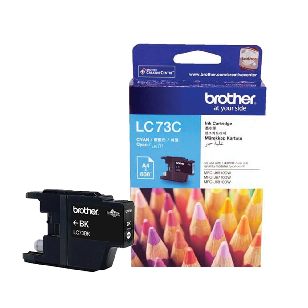 Brother LC-73BK Black High Yield Ink Cartridge- DCP-J525W/J725DW/J925DW, MFC-J6510DW/J6710DW/J6910DW/J5910DW/J430W/J432W/J625DW/J825DW - up to - Image 4