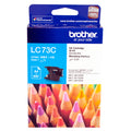 Brother LC-73C Cyan High Yield Ink- DCP-J525W/J725DW/J925DW, MFC-J6510DW/J6710DW/J6910DW/J5910DW/J430W/J432W/J625DW/J825DW - up to 600 p - Image 1