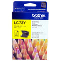 Brother LC-73Y Yellow High Yield Ink - DCP-J525W/J725DW/J925DW, MFC-J6510DW/J6710DW/J6910DW/J5910DW/J430W/J432W/J625DW/J825DW - up to 600 p - Image 1