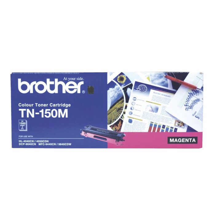 Brother TN-150M COLOUR LASER TONER-STANDARD MAGENTA TONER CARTRIDGE TO SUIT HL-4040CN/4050CDN, DCP-9040CN/9042CDN, MFC-9440CN/9450CDN/9840CDW-1500 pg - Image 4