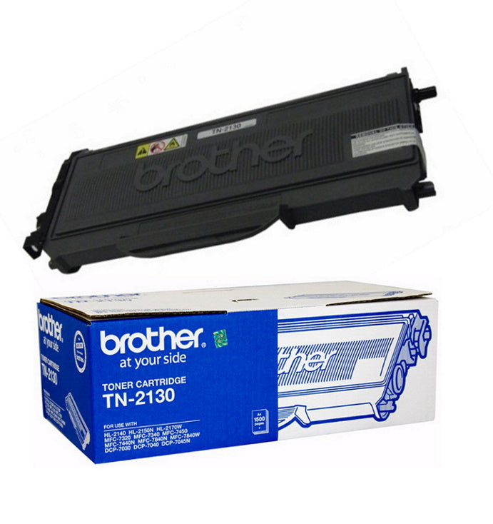Brother TN-2130 Mono Laser Toner- Standard, HL-2140/2142/2150N/2170W, DCP-7040, MFC-7340/7440N/7840W- Up to 1500 pages - Image 1