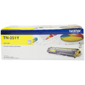 Brother TN-251Y - YELLOW TONER CARTRIDGE TO SUIT HL-3150CDN/3170CDW/MFC-9140CDN/9330CDW/9335CDW/9340CDW /DCP-9015CDW(1,400 Pages) - Image 1