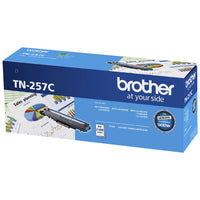 Brother TN-257C  Cyan High Yield Toner Cartridge to Suit -  HL-3230CDW/3270CDW/DCP-L3015CDW/MFC-L3745CDW/L3750CDW/L3770CDW (2,300 Pages) - Image 2
