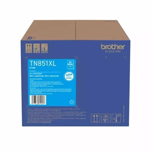 Brother CYAN HIGH YIELD TONER CARTRIDGE TO SUIT MFC-L9670CDN/ MFC-L9630CDN/HL-L9470CDN - Up to 9000 pages - Image 3