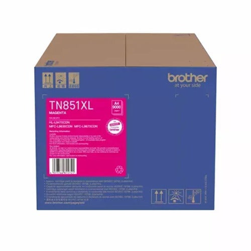 Brother MAGENTA HIGH YIELD TONER CARTRIDGE TO SUIT MFC-L9670CDN/ MFC-L9630CDN/HL-L9470CDN - Up to 9000 pages - Image 1