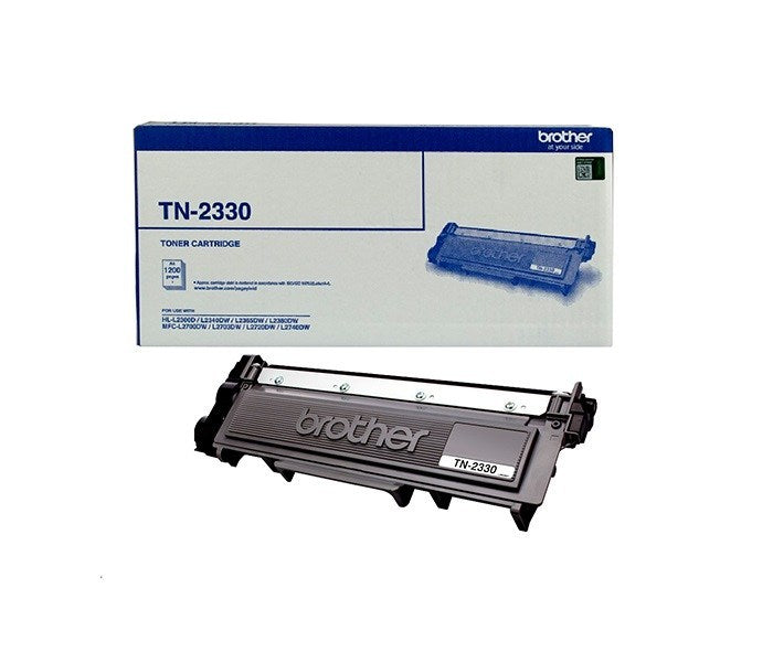 Brother TN-2330 Mono Laser Toner- Standard, HL-L2300D/L2305W/L2340DW/L2365DW/2380DW/MFC-L2700DW/2703DW/2720DW/2740DW up to 1,200 pages - Image 2