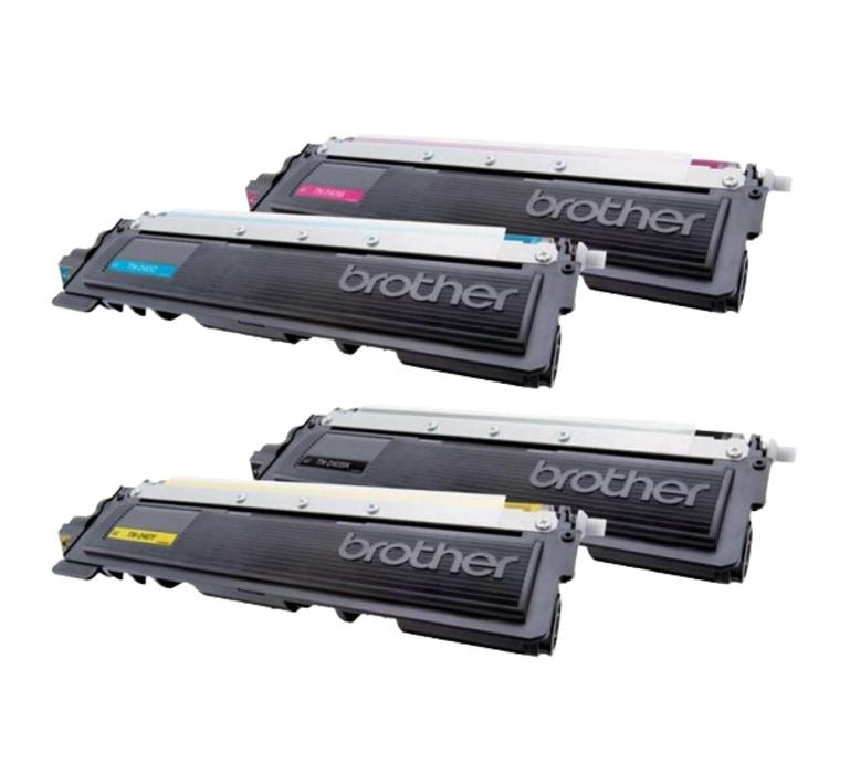 Brother TN-240 - COLOUR LASER TONER - 4 COLOUR PACK OF TN-240 LASER TONER, CONTAINS BLACK, CYAN, MAGENTA AND YELLOW - Image 2