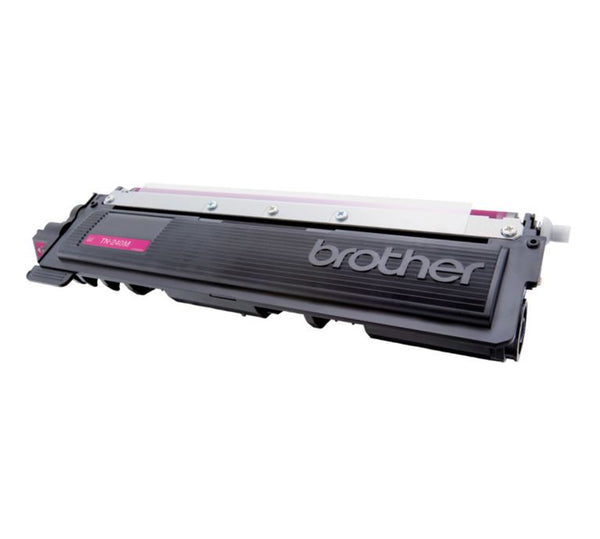 BrotherTN-240M COLOUR LASER TONER-MAGENTA TONER CARTRIDGE TO SUIT HL-3040CN/3045CN/3070CW/3075CW, DCP-9010CN, MFC-9120CN/9125CN/9320CW/9325CW-1,400 PG