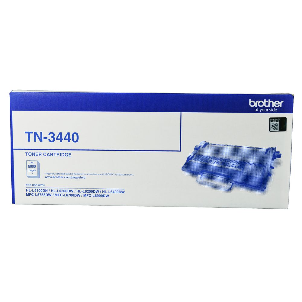 Brother TN-3440 Mono Laser Toner - High Yield- HL-L5100DN, L5200DW, L6200DW, L6400DW & MFC-L5755DW, L6700DW, L6900DW up to 8000 pages - Image 3