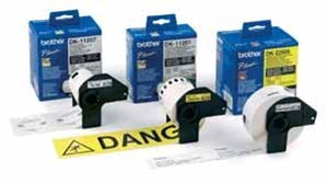 Brother White File Folder Labels 17mm X 87mm 300 Labels - Image 2