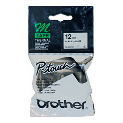 Brother M-k231 Blk Print on White Tape For Brother P-Touch 65/85/100 - Image 1