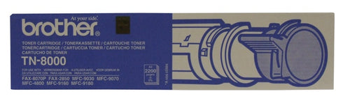 Brother TN-8000Black Toner 2200 Page, For FAX-2850 - Image 2