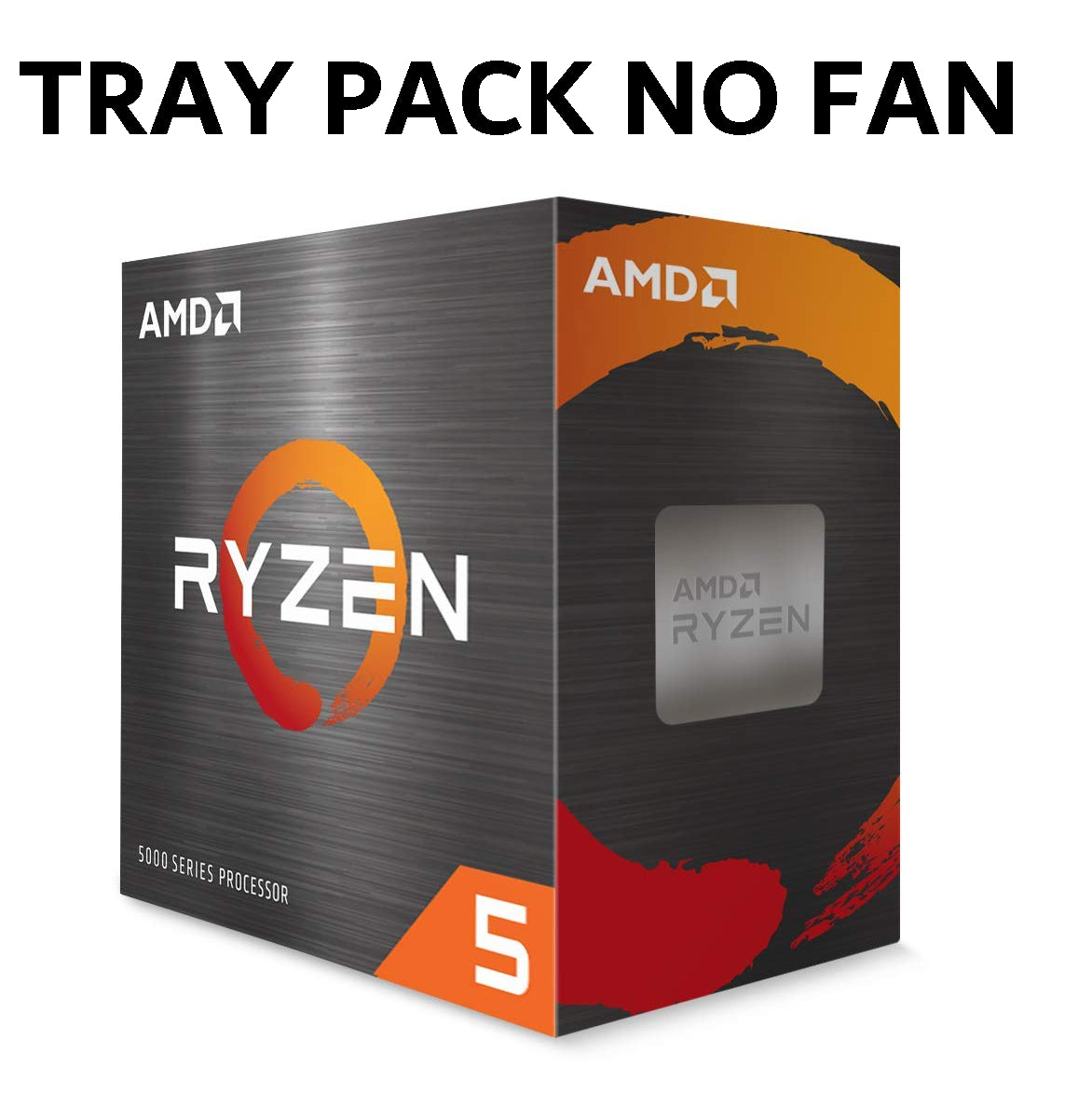 (Clamshell Or Installed On MBs) AMD Ryzen 5 3600 "TRAY", 6 Core AM4 CPU, 3.6GHz 4MB 65W No Fan Clamshell or Ship Install On MB 1YW (AMDCPU) (TRAY-P) - Image 1