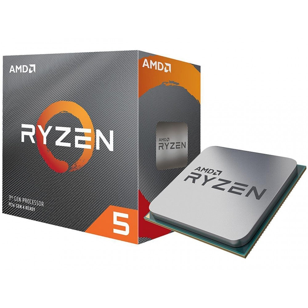 AMD Ryzen 5 5600, 6-Core/12 Threads UNLOCKED, Max Freq 4.4GHz, 35MB Cache Socket AM4 65W , With Wraith Stealth cooler (RYZEN5000)(AMDCPU) - Image 2