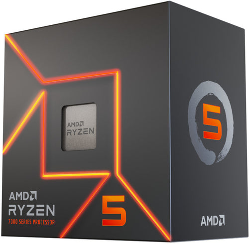 (LS)AMD Ryzen 5 7600 6 Cores / 12 Threads, 65 watts, Max Freq 5.2Ghz, 38MB Cache, Wraith Stealth Cooler & Radeon Graphics - Image 1