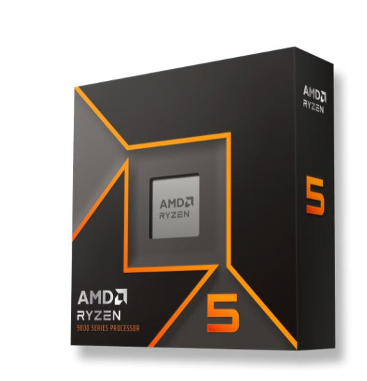 AMD Ryzen 5 9600X 6Cores/12Threads, 65 watts, Max Boost Clock 5.4 GHz, PCIE 5.0, 32MB Cache, Radeon™ Graphics, 2200 MHz Frequency - Image 3