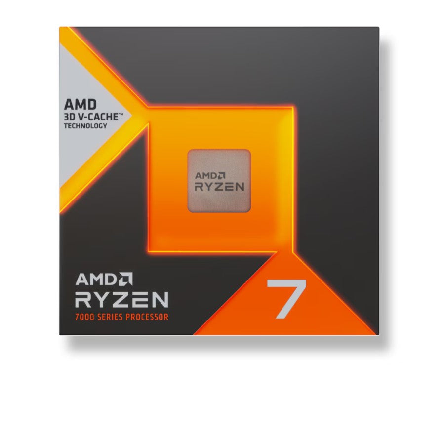 AMD Ryzen 7 7700X3D, 8Cores/16Threads, 120 watts, Max Freq 4.5Ghz, 104MB Cache, WOF, Radeon™ Graphics - Image 1