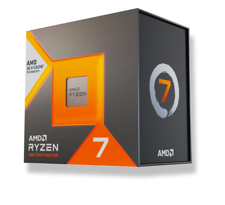 AMD Ryzen 7 7700X3D, 8Cores/16Threads, 120 watts, Max Freq 4.5Ghz, 104MB Cache, WOF, Radeon™ Graphics - Image 2