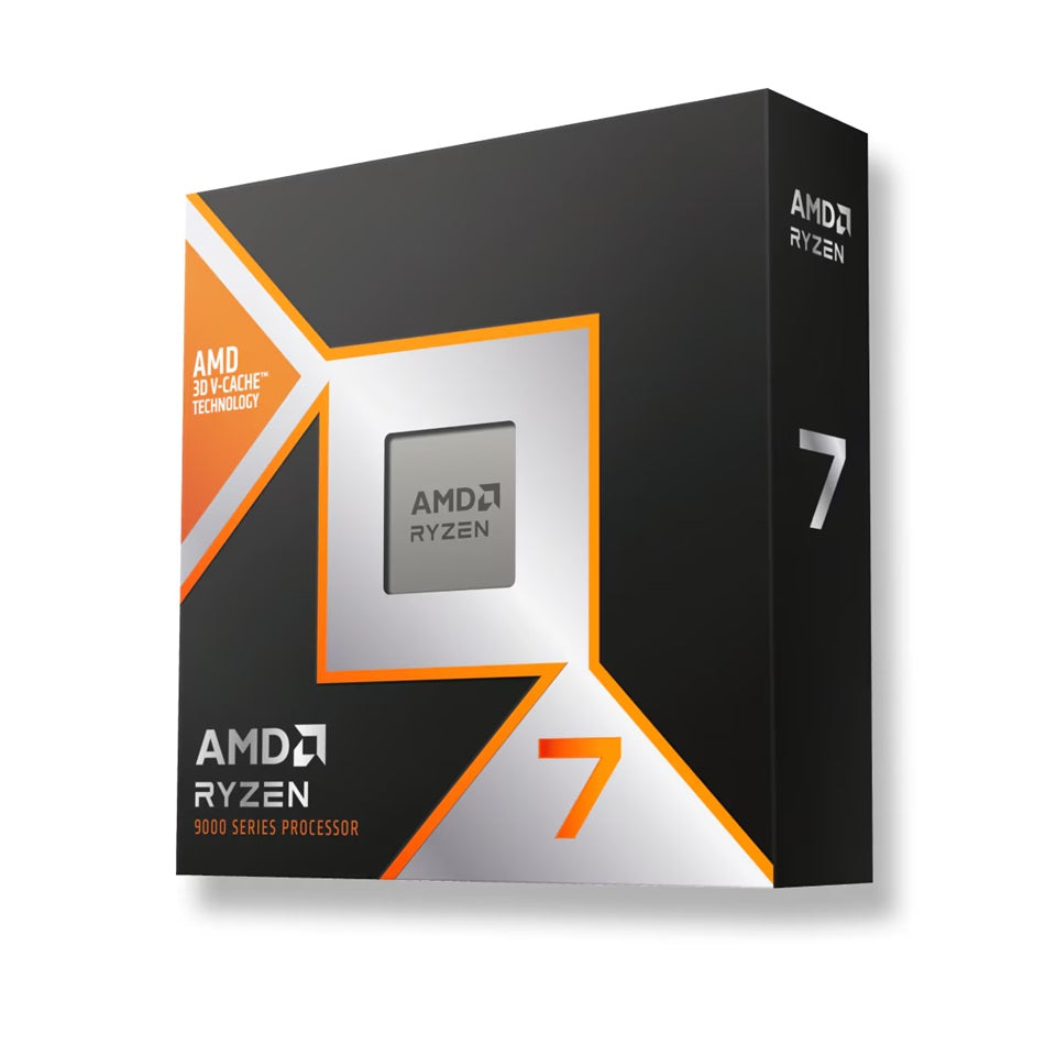 AMD Ryzen 7 9850X3D 8 Cores/16 Threads 5.6GHz AM5 Processor, Zen 5, up to 5.6GHz boost,  PCIe 5.0 96MB L3 cache, AM5, - Image 1