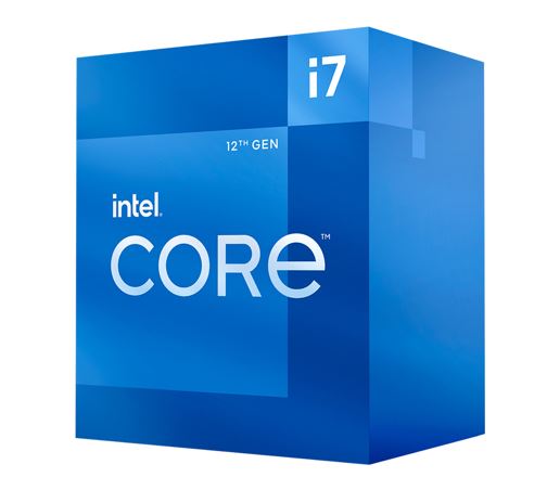 (LS)Intel i7 12700 CPU 3.6GHz (4.9GHz Turbo) 12th Gen LGA1700 12-Cores 20-Threads 25MB 65W UHD Graphic 770 Unlocked Retail Box Alder Lake with fan