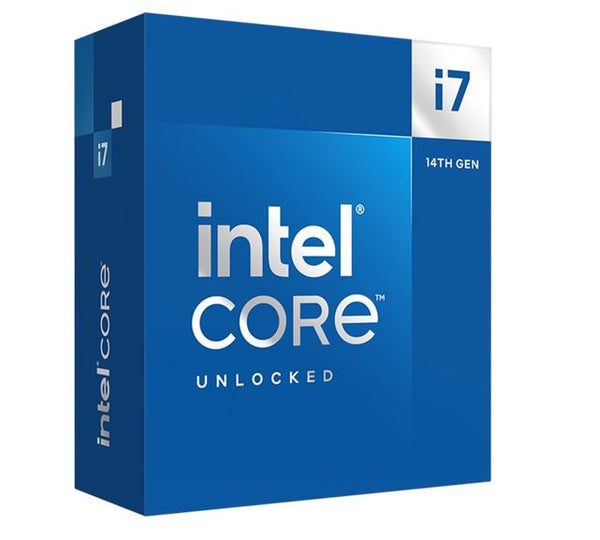 (LS) Intel i7 14700K CPU 4.3GHz (5.6GHz Turbo) 14th Gen LGA1700 20-Cores 28-Threads 33MB 125W UHD Graphic 770 Unlocked Retail Raptor Lake no Fan