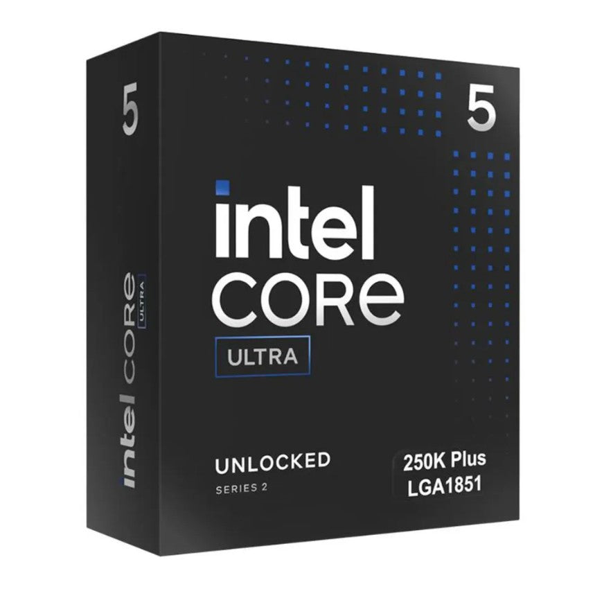 Intel Core Ultra 5 processor 250K Plus LGA1851 (30M Cache, up to 5.30 GHz) (15th Gen), Integrated Graphics  Please note: No CPU Cooler Included - Image 1