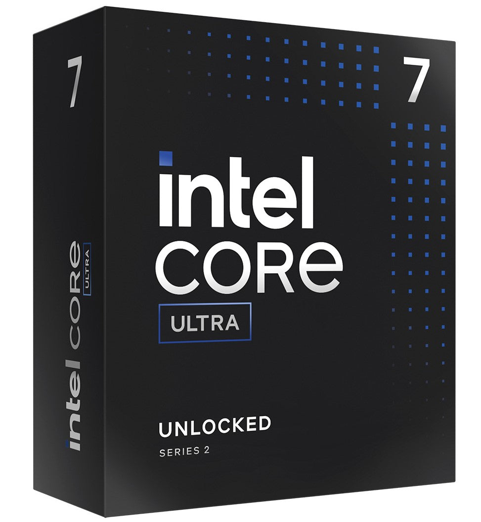 Intel Core Ultra 7 Processor 265K LGA1851 (30M Cache, Up to 5.50 GHz)(15th Gen), Integrated Graphics    Please note: No CPU Cooler Included - Image 1