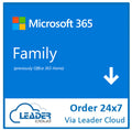 Microsoft ESD - Microsoft 365 Family Digital License for 1 PC 1 Year Subscription - ESD Product Key Via Leader CSP Portal - No Refund - Image 1