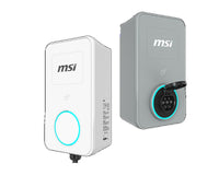 MSI ECO LIFE HOME 22kW (Gray), 22kW 3-phase 380–415V 32A; 7/11kW 1-phase; OCPP2.0.1; IP65/IK08; 5in display; WiFi; app; RFID opt - Image 2