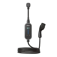 MSI Portable EV Charger Grey Ezgo 10A+15A+Home kit, Single Phase, 230V, 1PH, 2.3KW & 3.4KW, 5M Type 2 Charging gun, 1.8'LCD,  IP66, 1.5T, Bluetooth - Image 2
