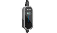 MSI Portable EV Charger Grey Ezgo 10A+15A+Home kit, Single Phase, 230V, 1PH, 2.3KW & 3.4KW, 5M Type 2 Charging gun, 1.8'LCD,  IP66, 1.5T, Bluetooth - Image 1
