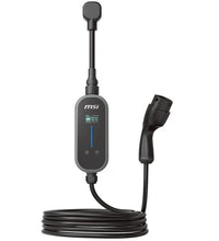 MSI Portable EV Charger Grey Ezgo 10A+15A+Home kit, Single Phase, 230V, 1PH, 2.3KW & 3.4KW, 5M Type 2 Charging gun, 1.8'LCD,  IP66, 1.5T, Bluetooth - Image 2