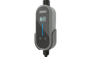 MSI Portable EV Charger Grey Ezgo 10A+15A+Home kit, Single Phase, 230V, 1PH, 2.3KW & 3.4KW, 5M Type 2 Charging gun, 1.8'LCD,  IP66, 1.5T, Bluetooth - Image 3