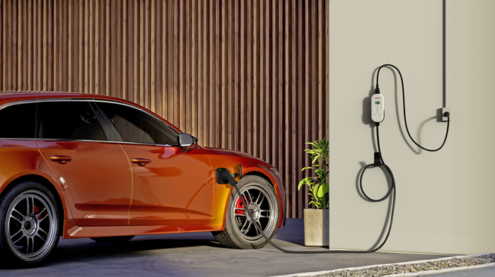 MSI Portable EV Charger Grey Ezgo 10A+15A+Home kit, Single Phase, 230V, 1PH, 2.3KW & 3.4KW, 5M Type 2 Charging gun, 1.8'LCD,  IP66, 1.5T, Bluetooth - Image 4