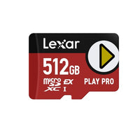 Lexar PLAY PRO microSDXC™ Express Card 512GB, microSDXC, high performance, microSD Express, up to 900MB/s read and 600MB/s write - Image 1
