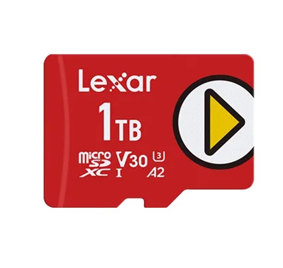Lexar PLAY microSDXC™ UHS-I Card 1TB – up to 160MB/s read, up to 100MB/s write 1 High-speed performance for gaming devices featureA1/A2 class wide ran - Image 1