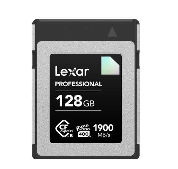 Lexar CFexpress Type B Diamond  Series 128GB – CFexpress Type B card Diamond 1900MB/s read, up to 1700MB/s write, VPG400, 8K RAW - Image 1