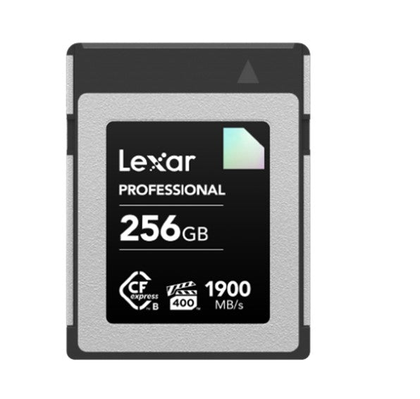 Lexar CFexpress Type B Diamond  Series 256GB – CFexpress Type B card Diamond 1900MB/s read, up to 1700MB/s write, VPG400, 8K RAW - Image 1