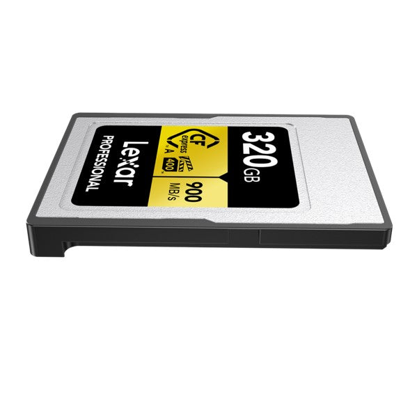Lexar Professional  CFexpress ™Type  A  card Gold series 320GB -- CFexpress Type A Professional  Gold Series, up to  900MB/s read, 800MB/s write - Image 3
