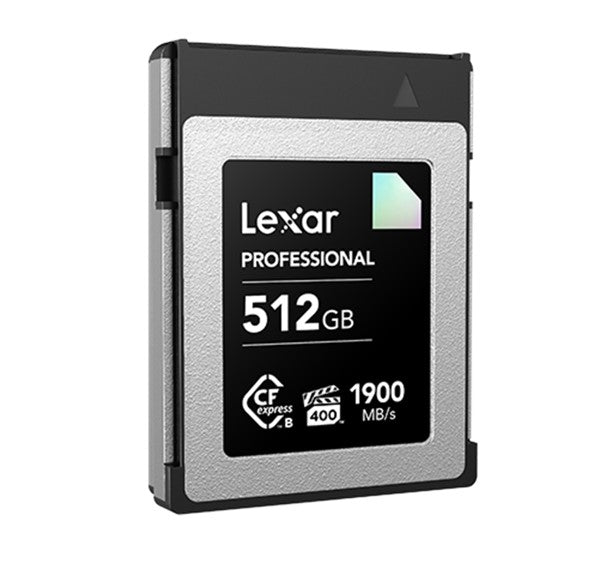 Lexar CFexpress Type B Diamond  Series 512GB– CFexpress Type B card Diamond 1900MB/s read, up to 1700MB/s write, VPG400, 8K RAW - Image 2