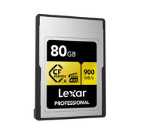 Lexar Professional  CFexpress ™Type  A  card Gold series-CFexpress Type A Professional Gold Series, up to 900MB/s read, 800MB/s write 80GB - Image 3