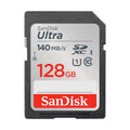 SanDisk Ultra 128GB SDHC SDXC UHS-I Memory Card 140MB/s Full HD Class 10 Speed Shock Proof Temperature Proof Water Proof X-ray Proof (EOL) - Image 1