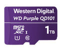 Western Digital WD Purple 1TB MicroSDXC Card 24/7 -25°C to 85°C Weather & Humidity Resistant for Surveillance IP Cameras mDVRs NVR Dash Cams Drones - Image 1