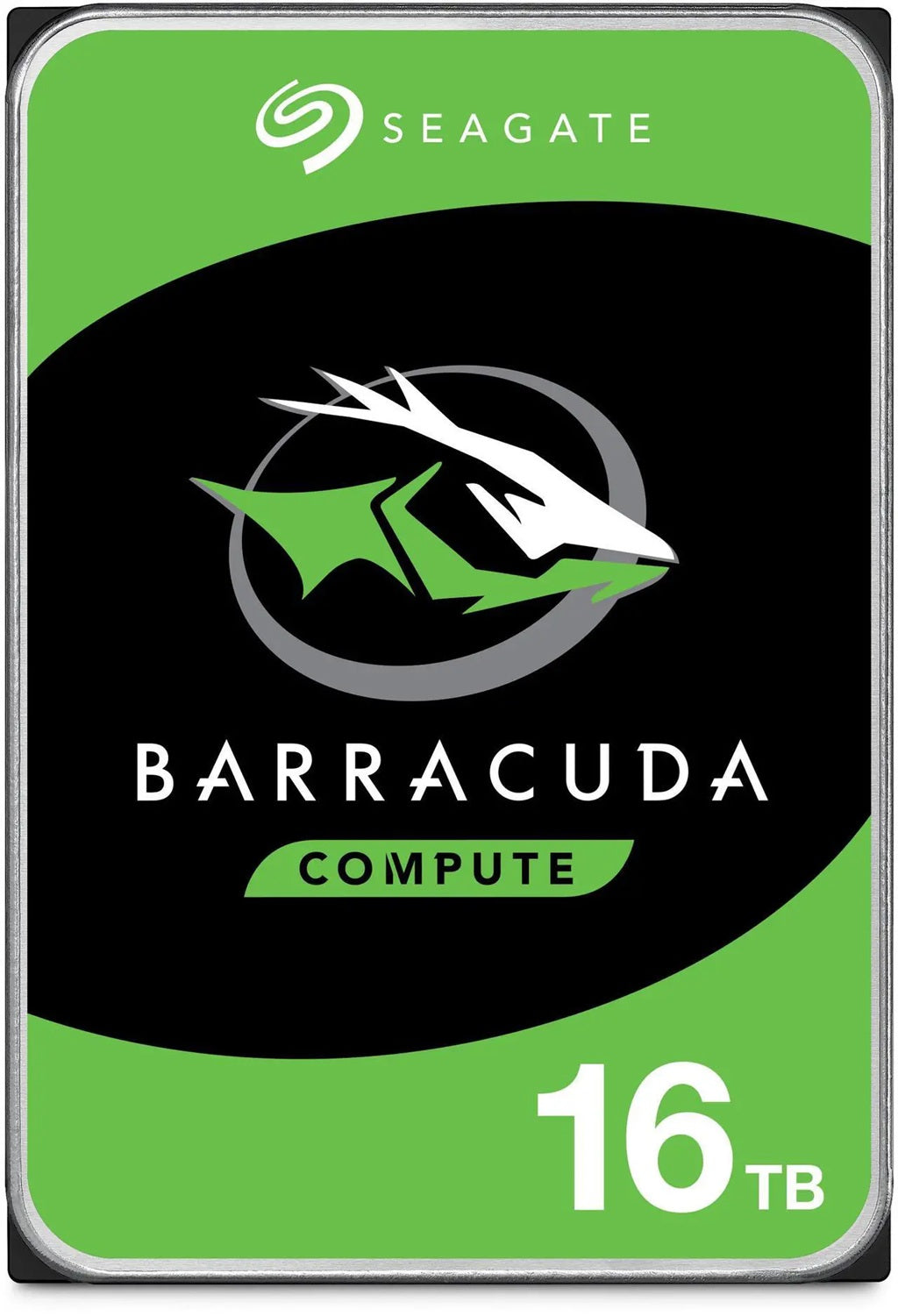 Seagate 16TB 3.5" Barracuda, SATA 6Gb/s, CMR, 7200RPM, 512MB Cache, 512e, HDD, 2 Years Warranty - Image 1