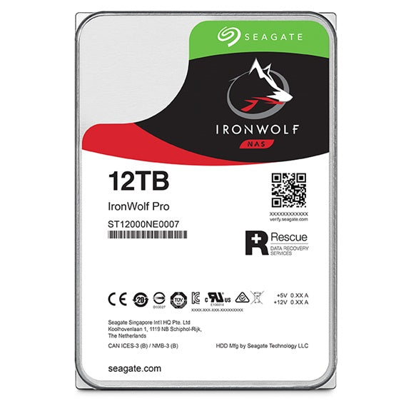 Seagate 12TB 3.5" IronWolf PRO SATA 6Gb/s  7200RPM 256MB Cache HDD. 5 Years Warranty - Image 4