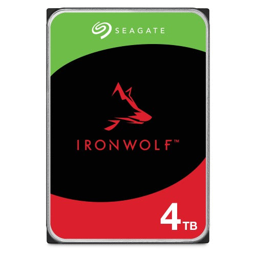 Seagate 4TB 3.5" IronWolf NAS 5400 RPM 256MB Cache SATA 6.0Gb/s 3.5" HDD (ST4000VN006) - Image 1