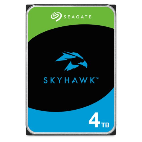Seagate 4TB 3.5" SkyHawk 256MB SATA3 Surveillance Optimized, NVR Ready, ImagePerfect, RVS HDD (ST4000VX016) - Image 1